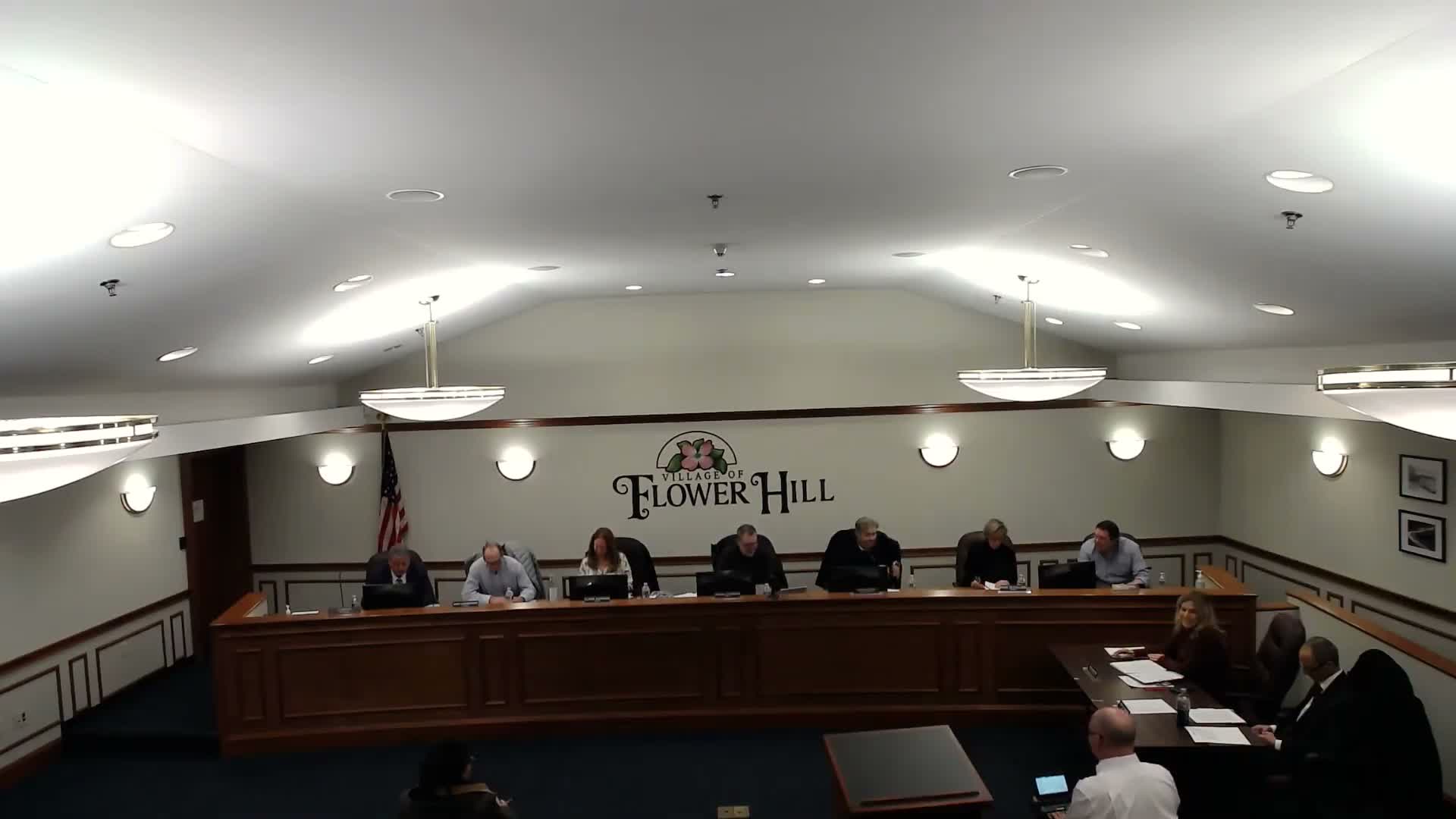 Board holds public hearings over Local Law C (fees) and Local Law D (front‑yard artificial turf) to April 6