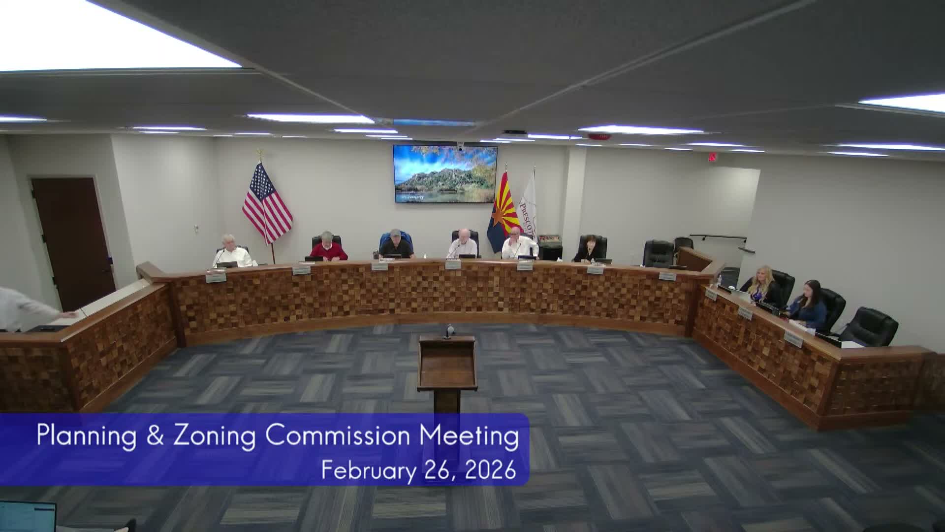 Commission splits on downtown parking changes; votes to restore January language protecting pre-1968 buildings