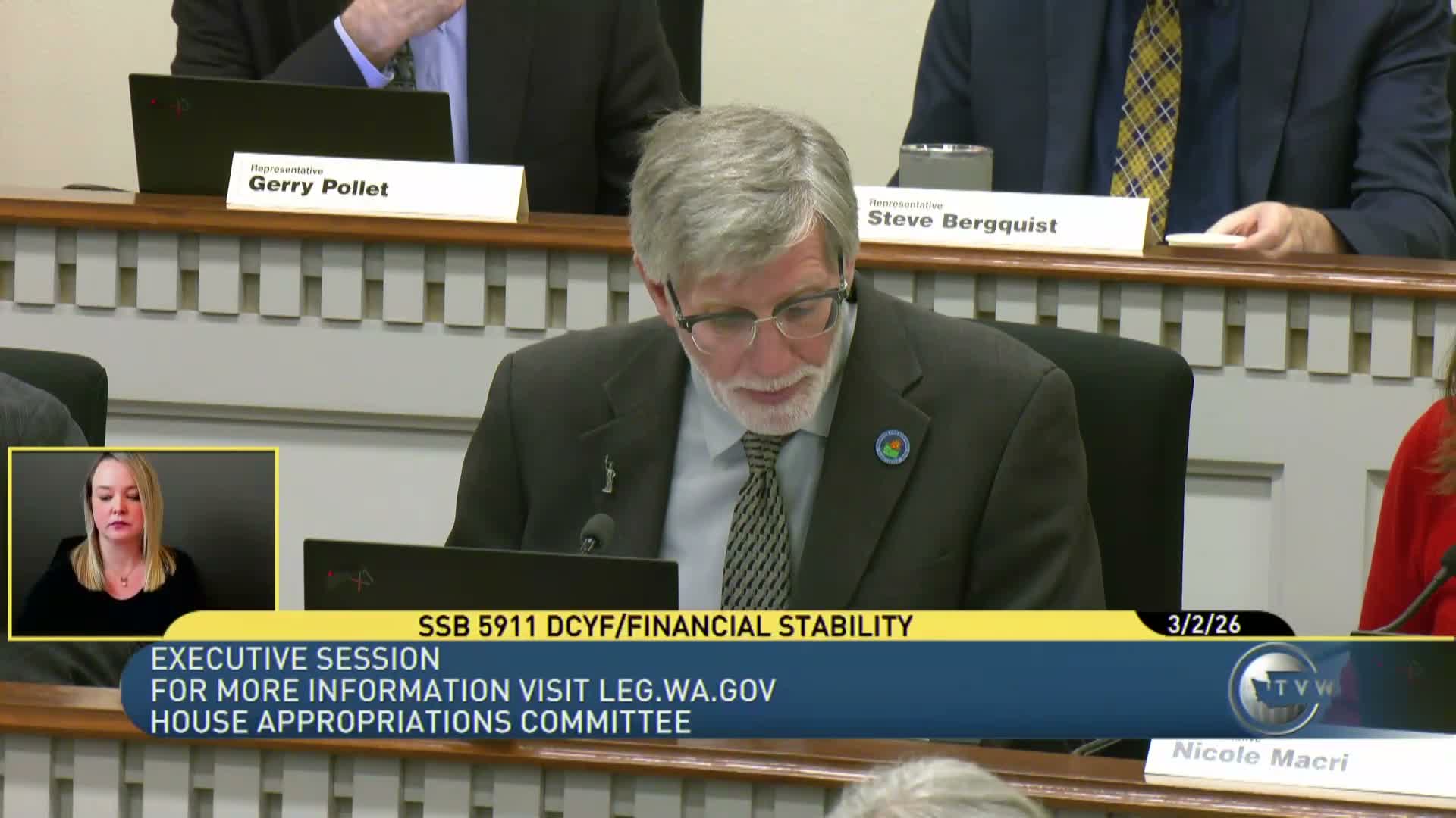 Appropriations Committee advances a wide slate of bills, adopts some amendments; key votes at a glance