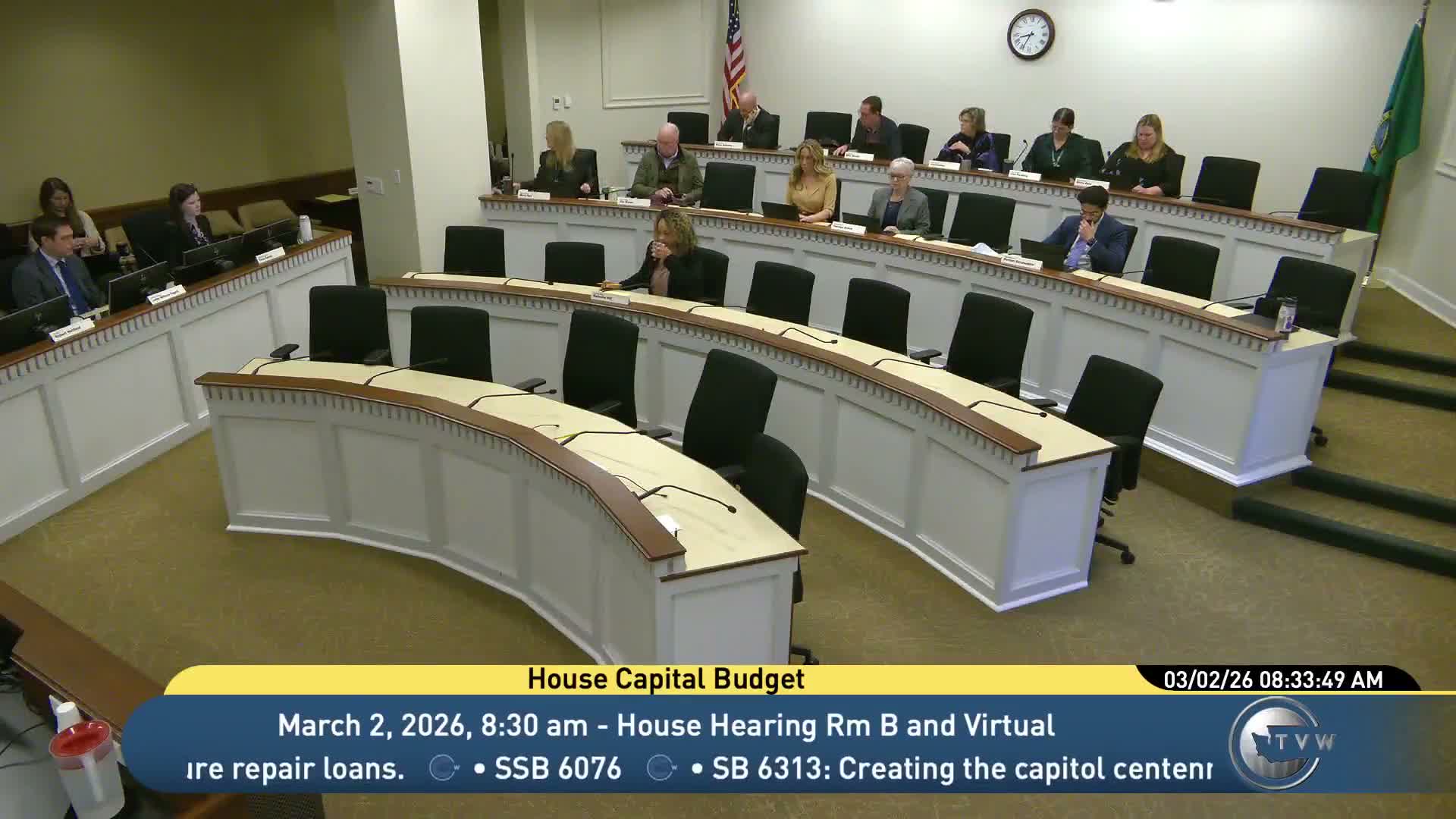 Committee endorses amendment creating Capital Centennial Stewardship subaccount and reports bill out as amended