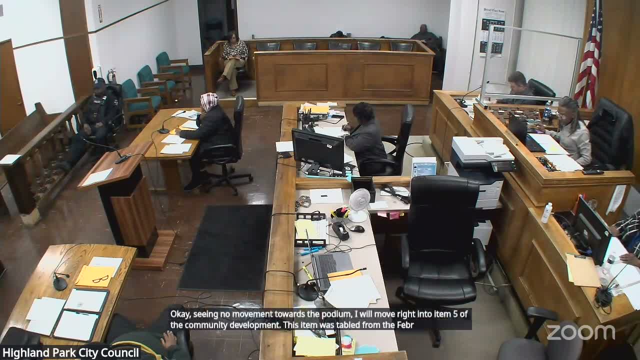 Highland Park council adopts economic development strategy plan after debate on oversight and clarity