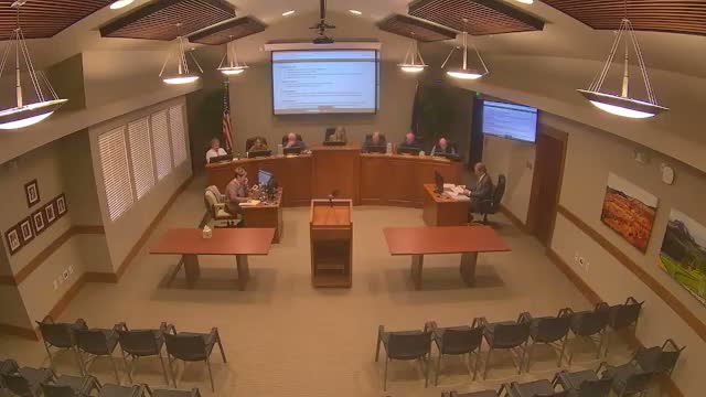 Parowan council directs staff to negotiate RFP terms and develop a city option for flood‑basin sediment removal