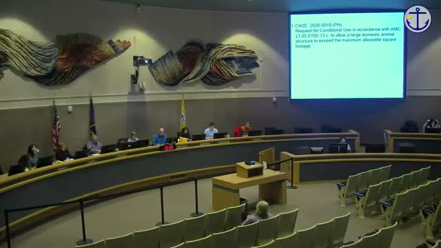 Planning commission approves conditional use for 10,080‑square‑foot private riding arena