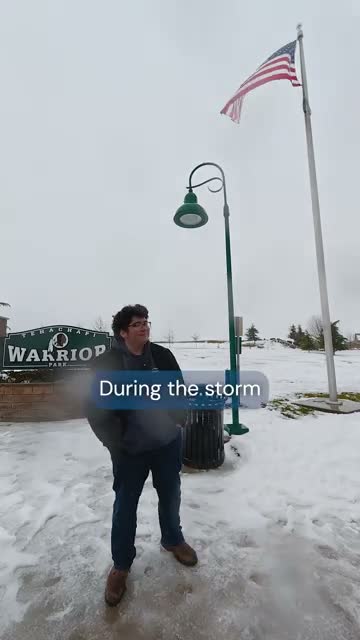 Ham radio volunteers test emergency communications in Warrior Park during storm