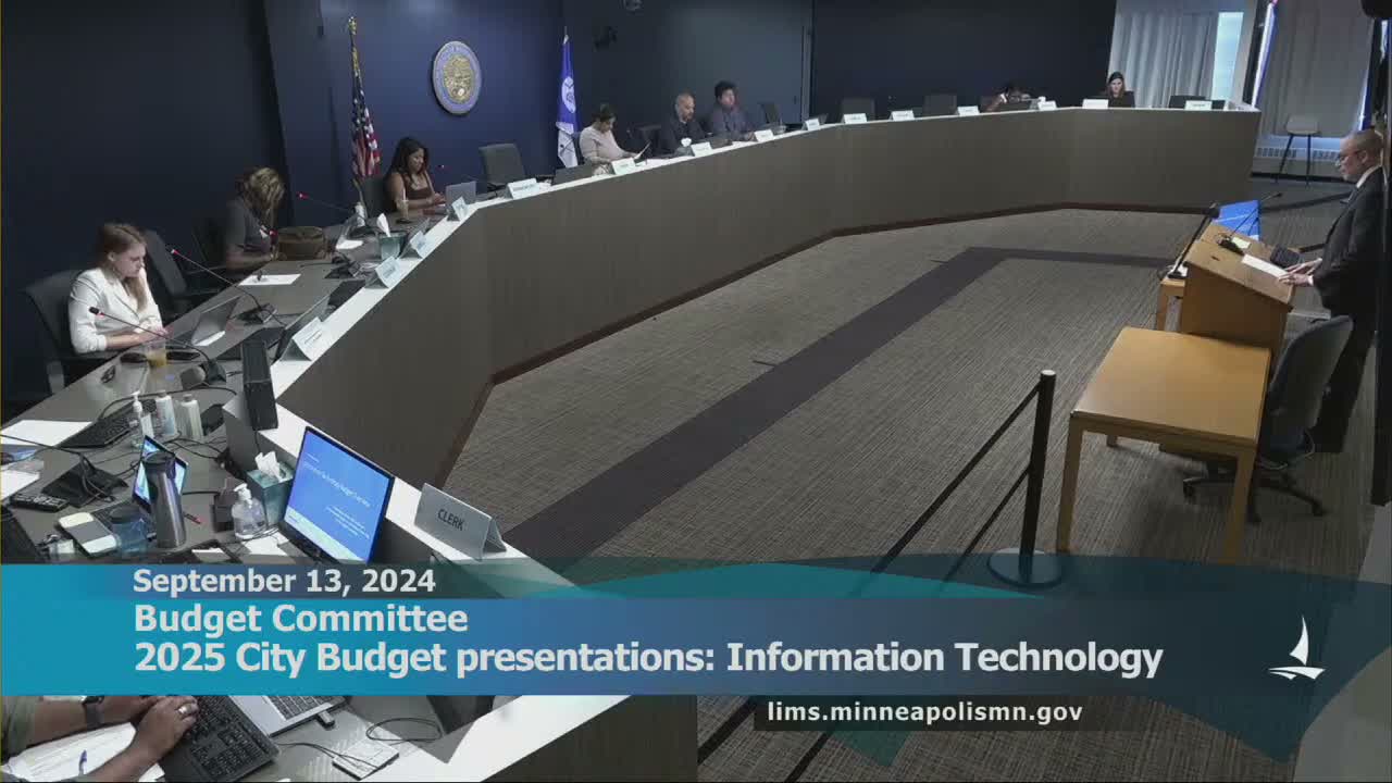 IT lays out $47.8M recommended budget, proposes multi-year ERP and CRM investments under new TIP
