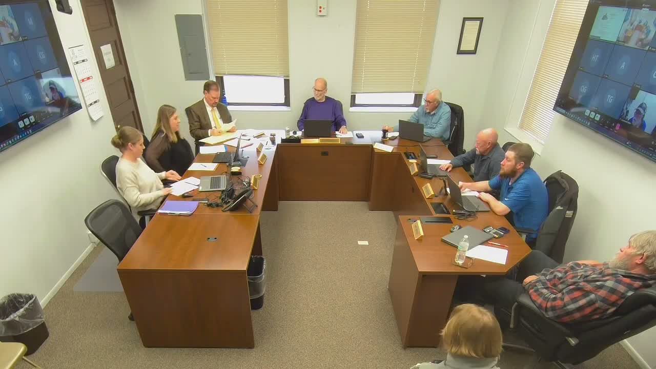 Commission approves local contractor for County Lake tree removal and debris cleanup