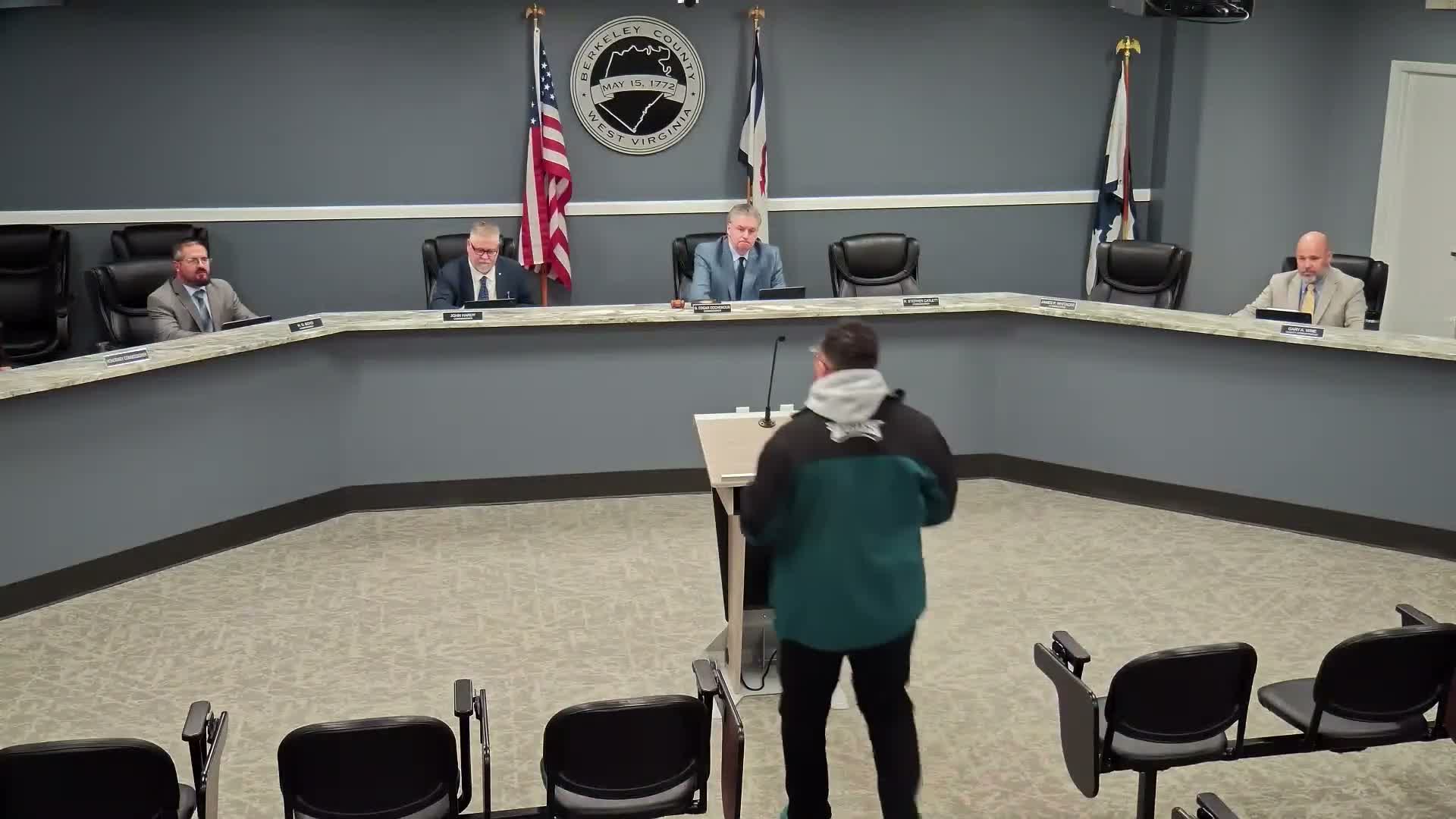 Resident asks why waste bill includes fuel surcharge; county points to West Virginia Public Service Commission