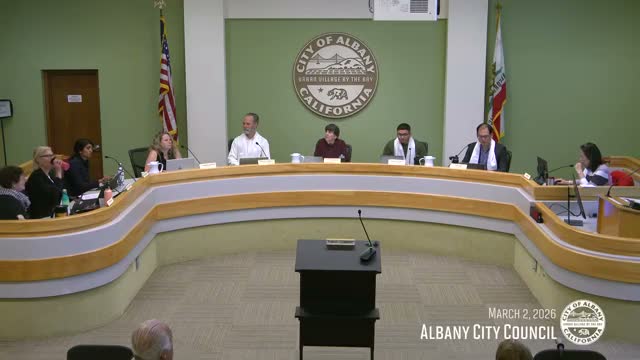 Albany council weighs parcel tax to fund street trees and relamp city lights