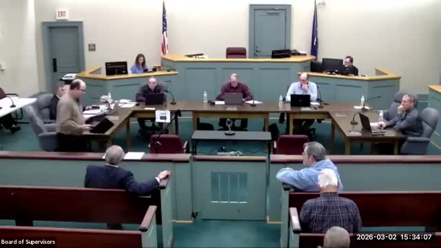 Board authorizes advertisement of revised 2026 Comprehensive Plan with new solar‑siting guidance