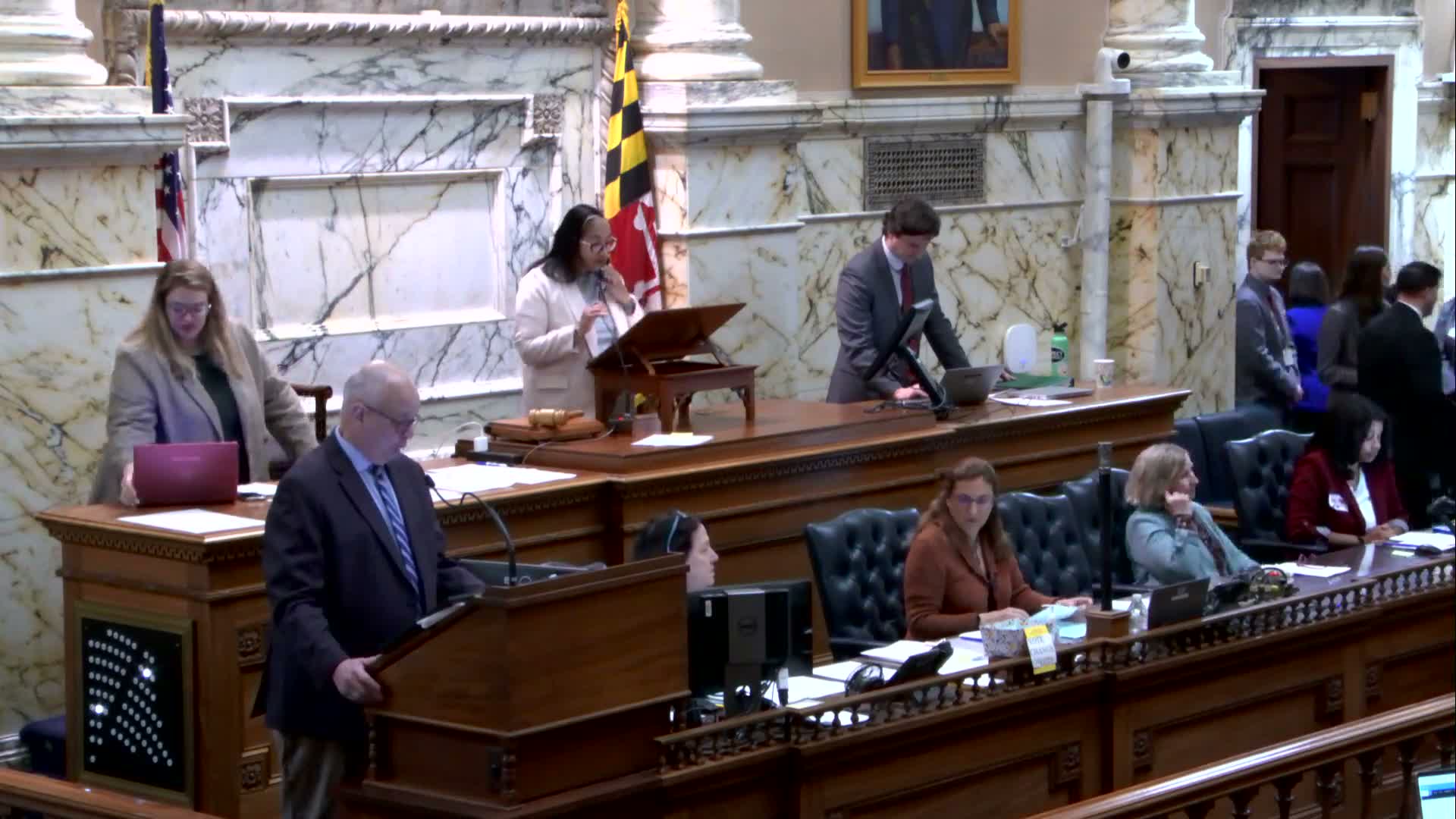 House advances dozens of bills across committees; many reports adopted by voice vote