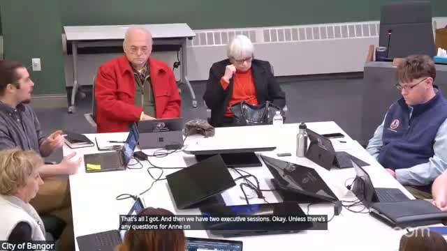 After executive session, Bangor committee authorizes developer extension and forwards property sale to counsel