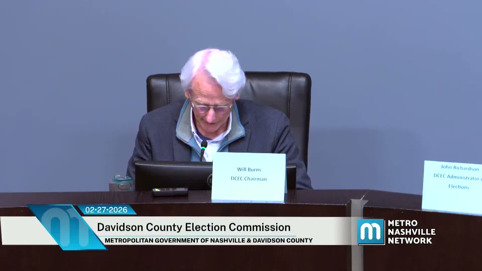 Davidson County Election Commission certifies candidates for May 5 primary