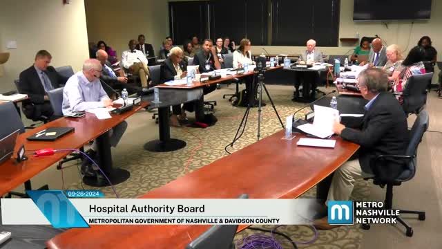 Hospital posts positive FY24 margin and mixed start to FY25; board reviews utilization and clinical-trial plans