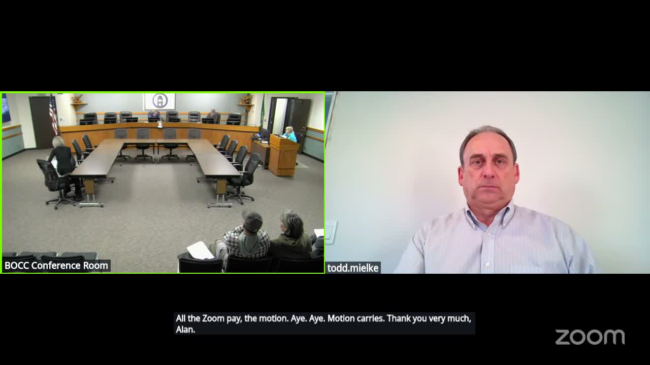 Residents press commissioners on harm reduction, budget transparency and Elwha lands during forum