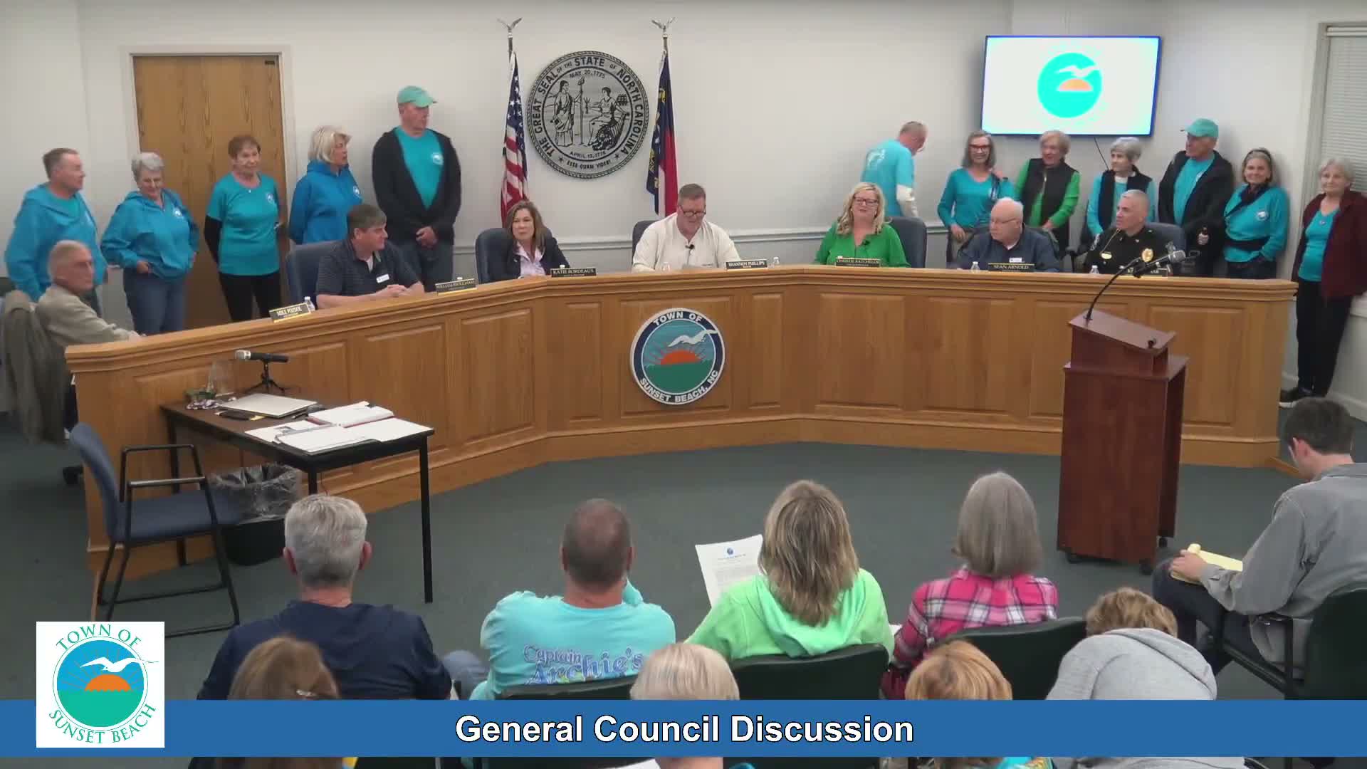 Sunset Beach council proclaims appreciation for longtime sea‑turtle volunteer Carmel Zetz