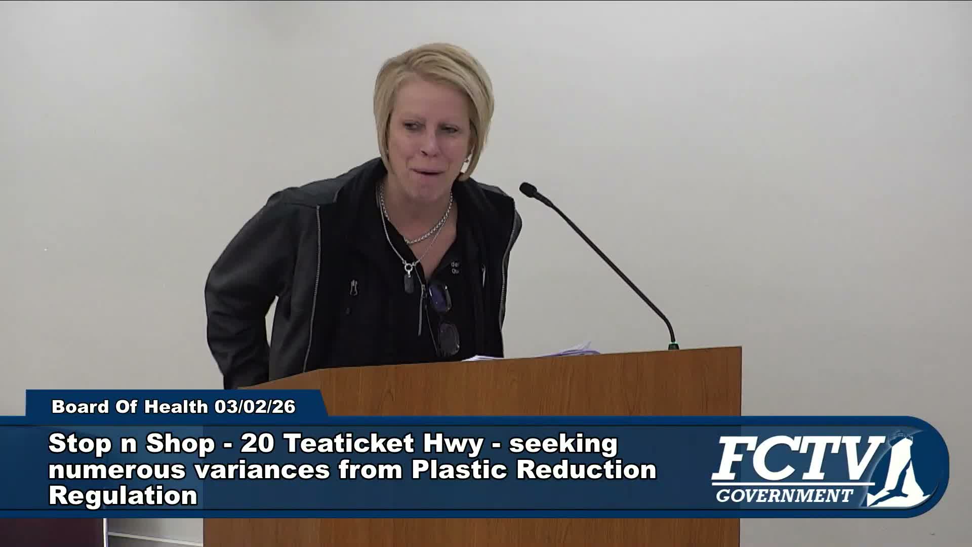 Board grants Stop & Shop variances for select plastic categories, urges continued search for alternatives