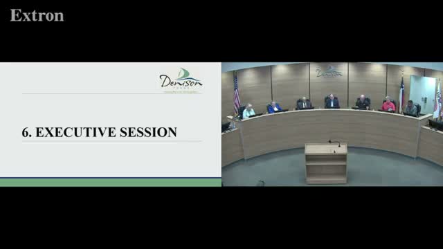 Denison council holds executive session on Hotel Denison, reports no action