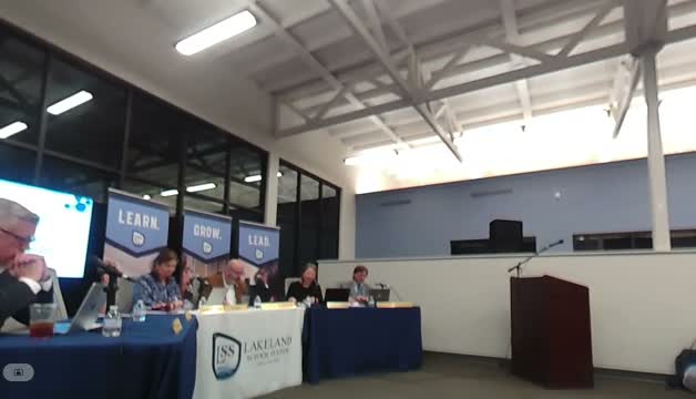 Lakeland board hears update on state bills; members voice concern about private‑school tryout proposals