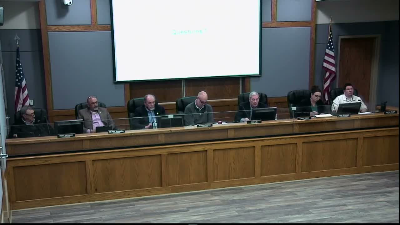 Judge Rob Young asks commissioners to allow pursuit of recovery‑court grants; board approves application permission