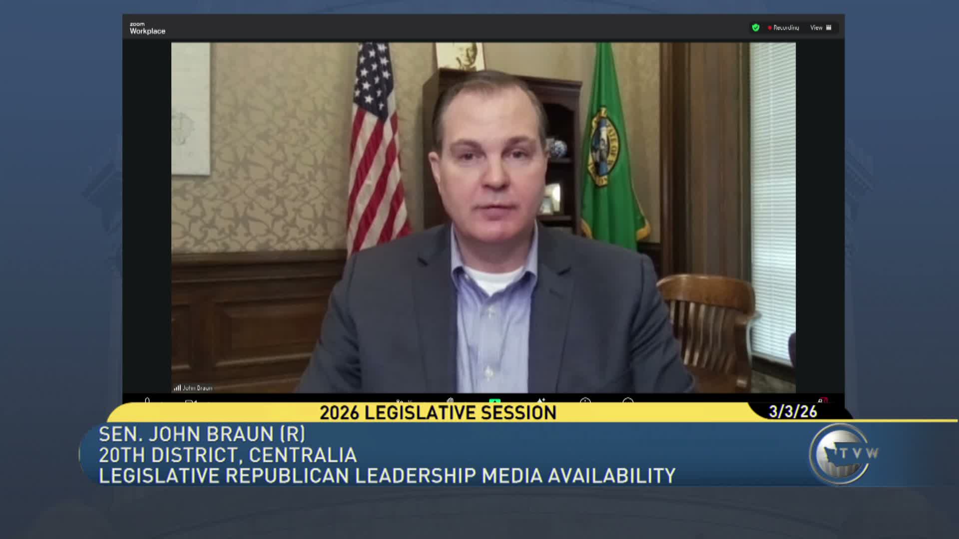 Washington GOP leaders warn income tax and budget choices will hurt affordability