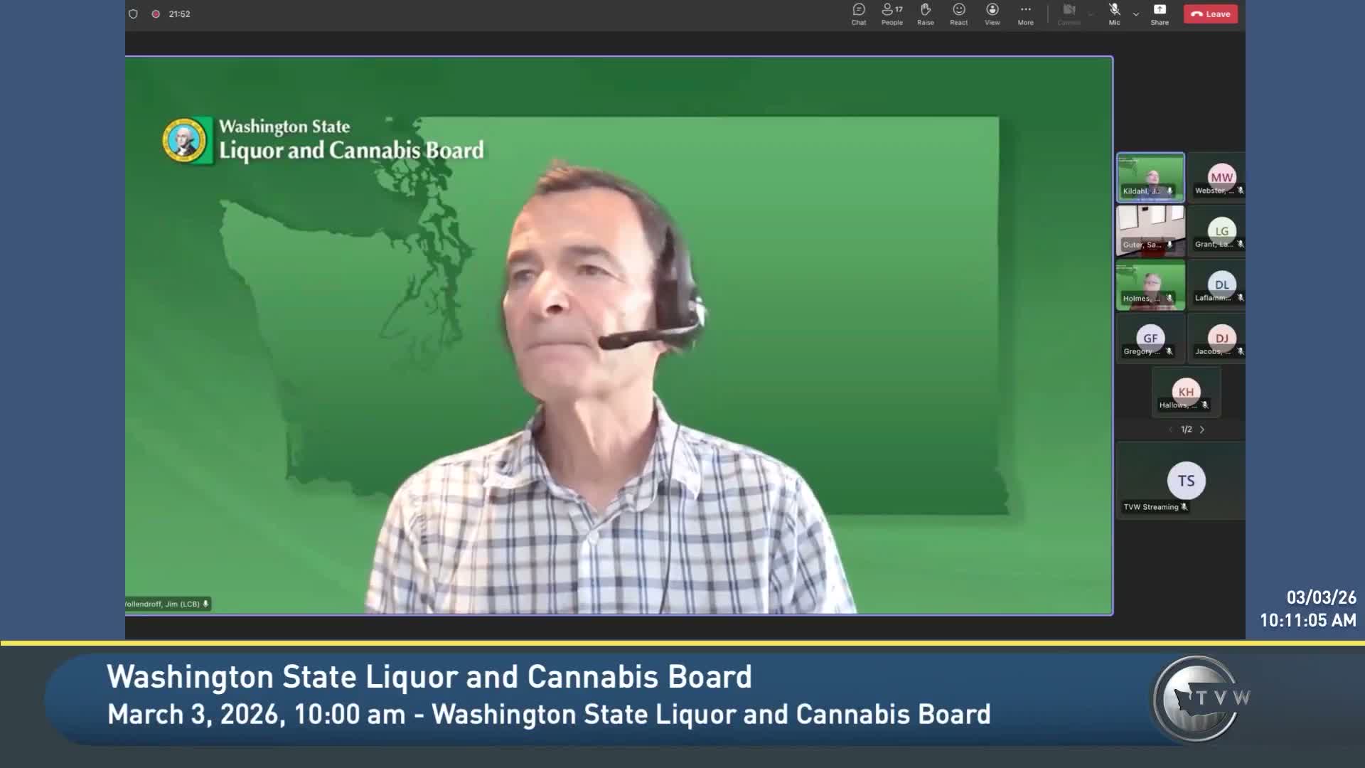 Board caucus previews CR102 and CR105 rulemaking packages ahead of tomorrow’s meeting