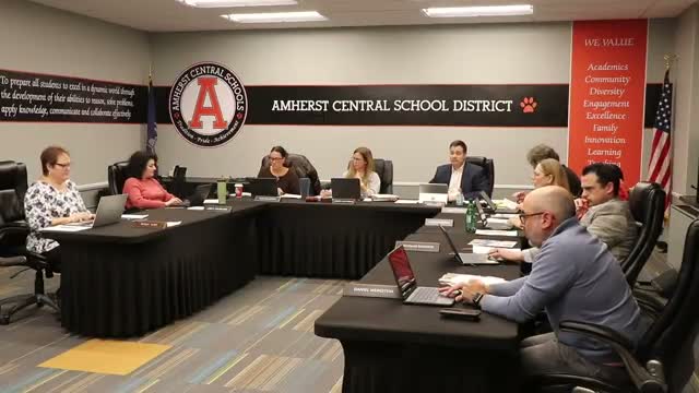 Amherst Middle School presents CHAMPS classroom-management, student circles and new courses to board