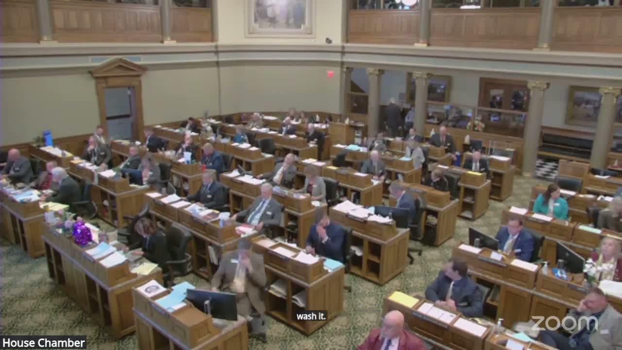 House passes four consent bills including game-and‑fish tax exemption; records votes