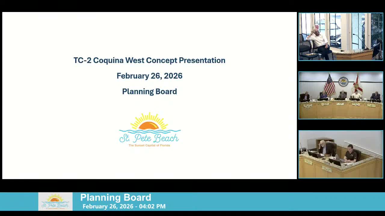 St. Pete Beach planners review proposal to allow standalone multifamily in Coquina West
