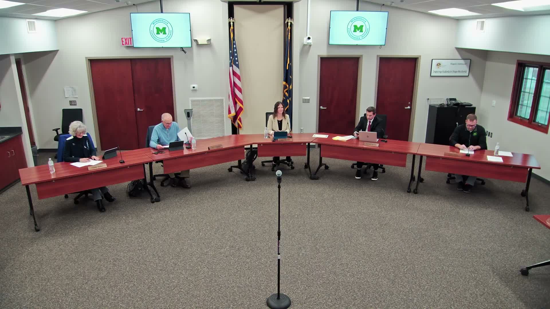 Northridge senior named Lilly Endowment Community Scholar reads essay at board meeting