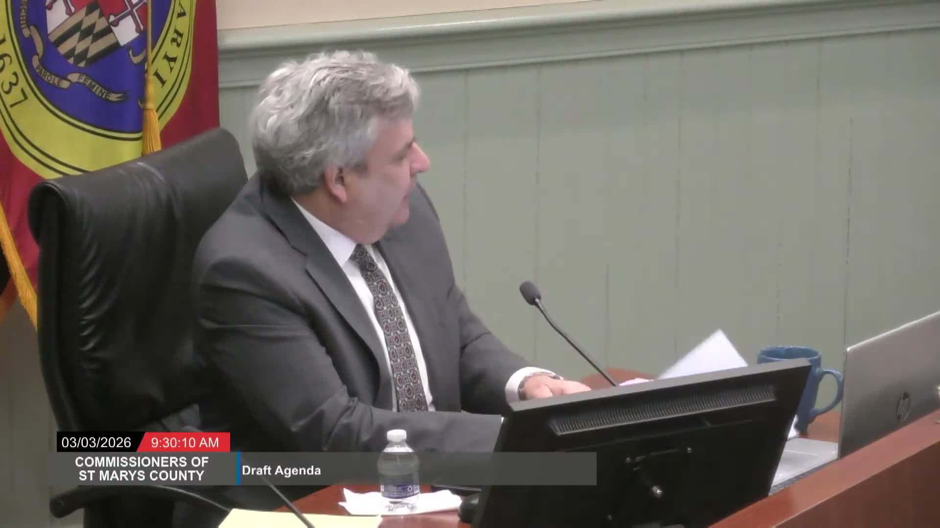 Commissioners approve state's attorney's application for FY27 VOCA grant to fund victim services