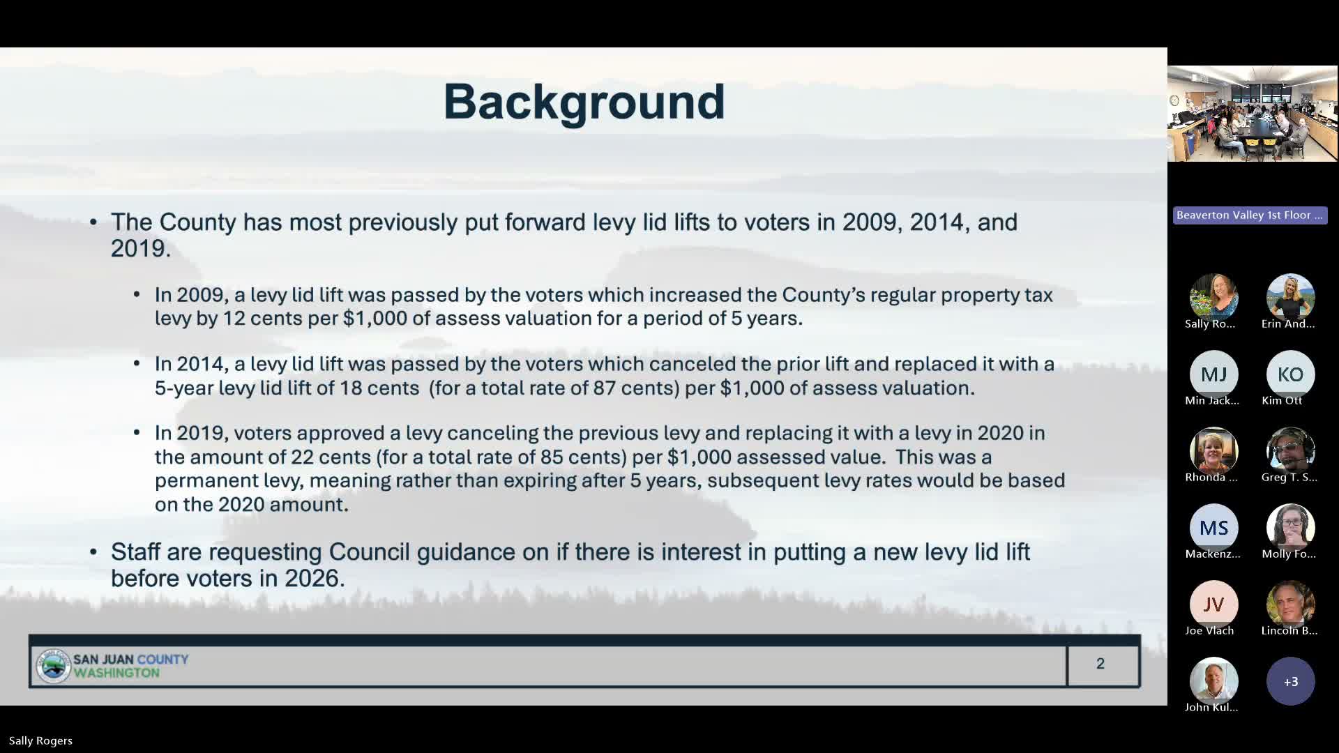 San Juan County weighs levy lid lift to fill roughly $3 million budget ...
