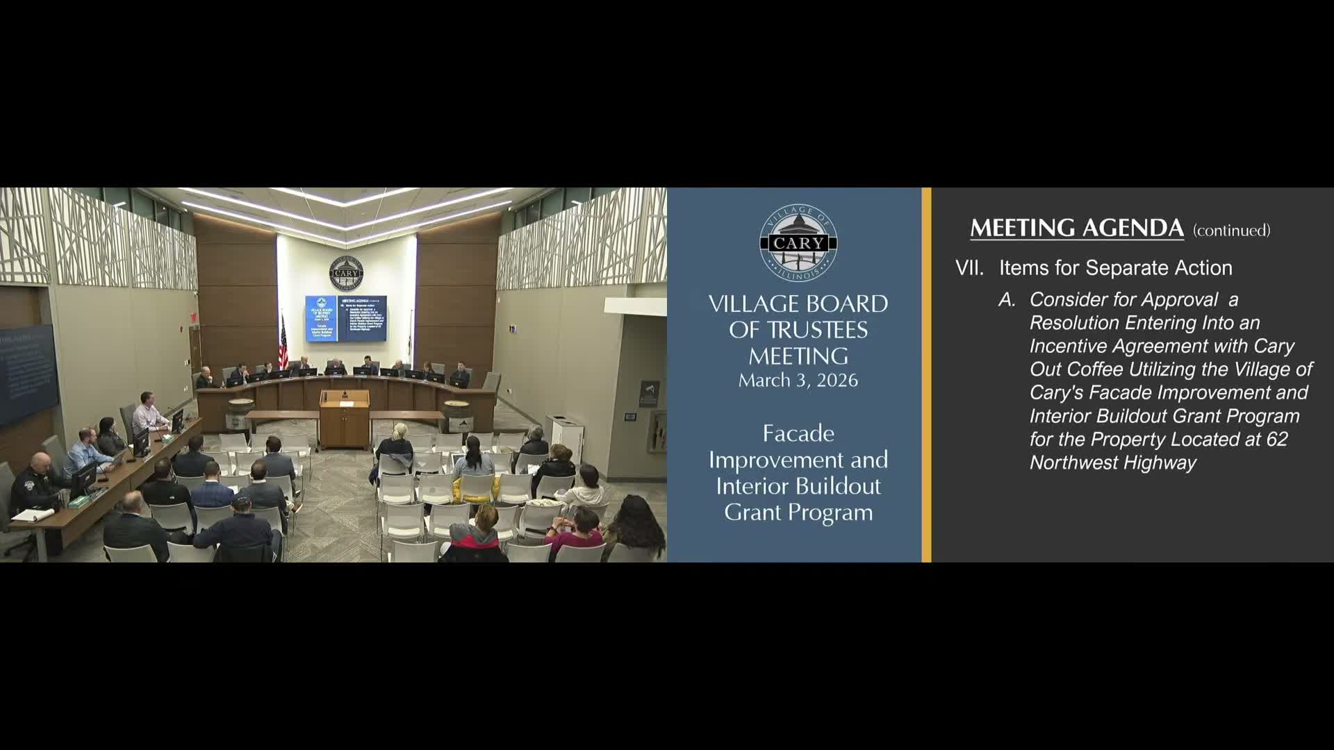 Cary board approves $10,000 façade grant for Carryout Coffee at former Burger King