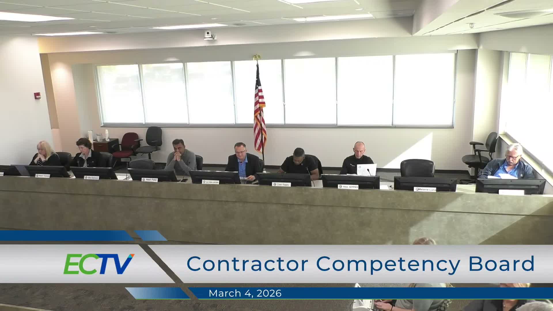 Escambia County board approves contractor license applications and a reinstatement request