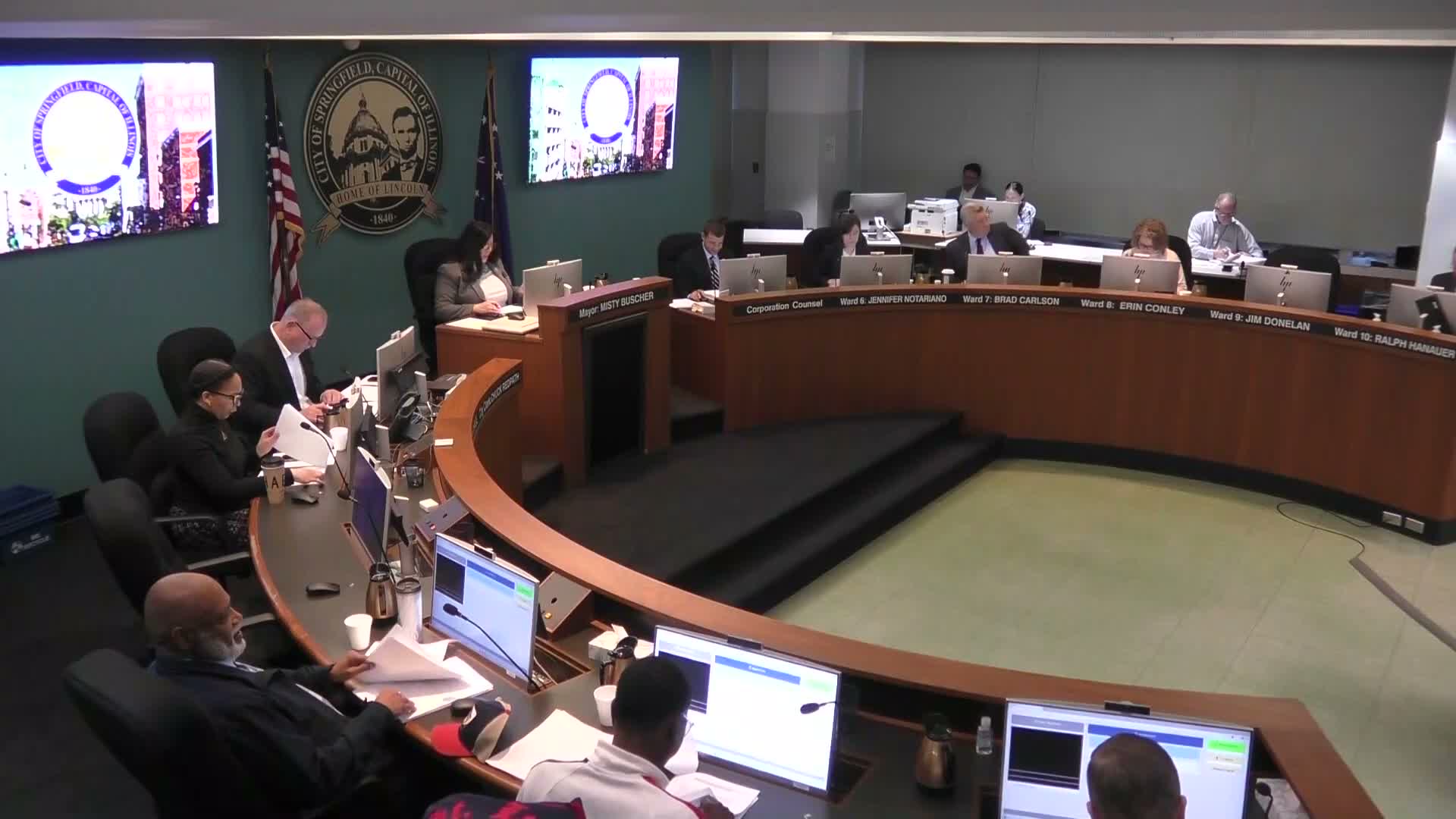 Council incorporates pre-council items and adds $50,000 youth basketball grant to first reading