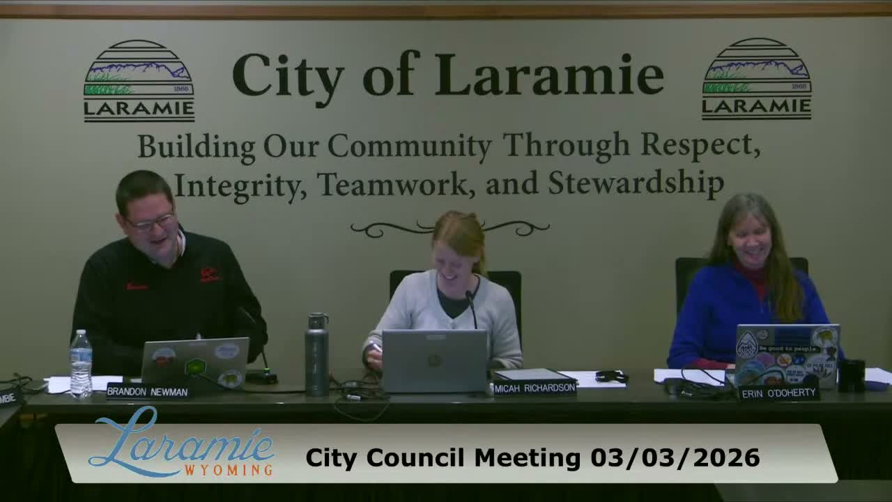 Amid state uncertainty, Laramie council repeals surface water drainage code and pledges to track funds in general fund division
