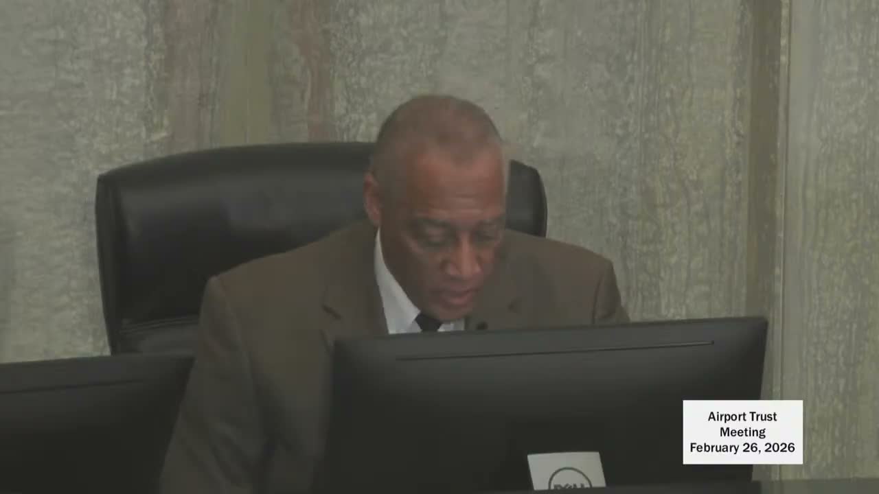 Airport Trust approves package of contracts, leases, change orders and a grant application