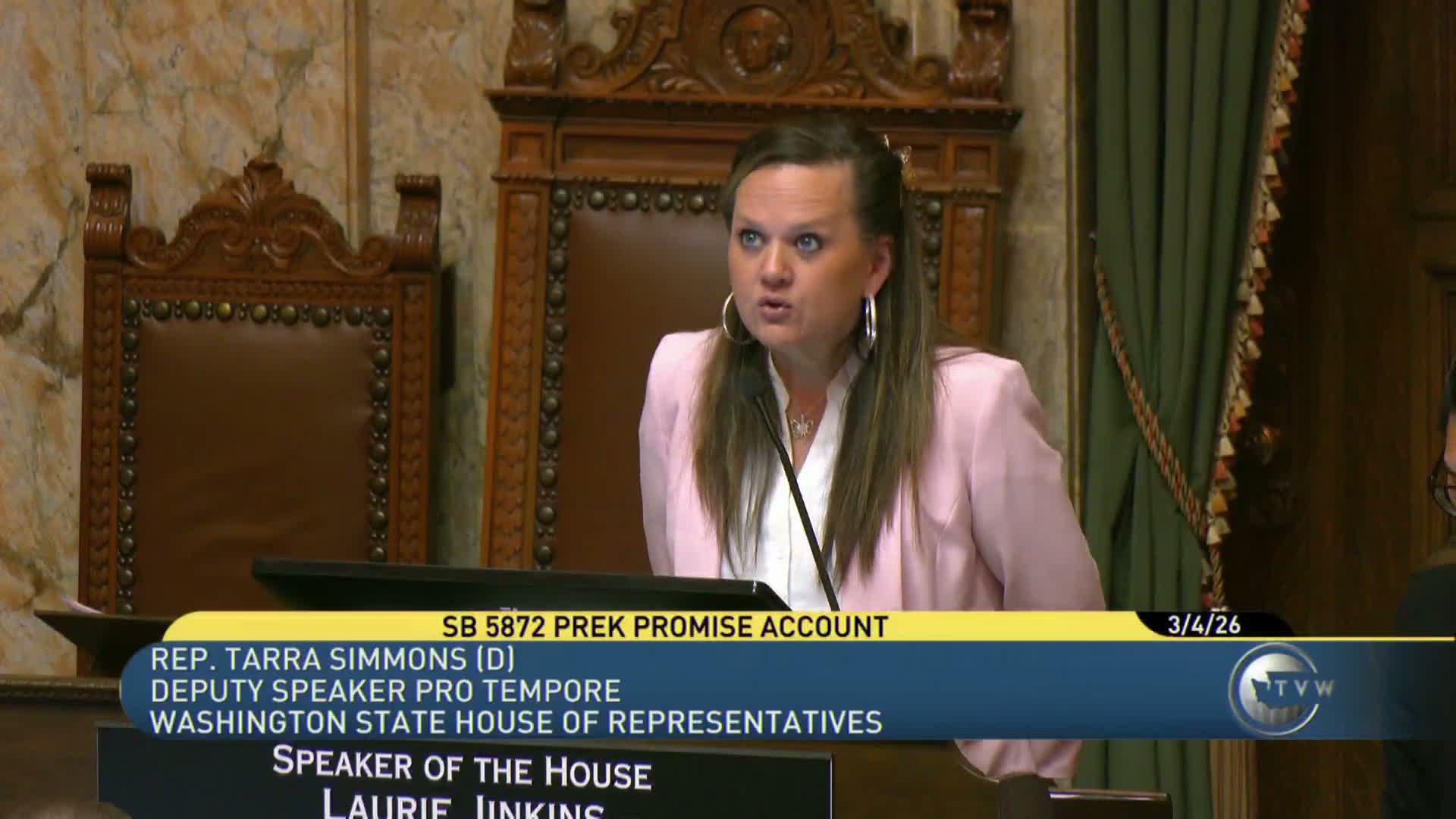 House approves bill to create account for 10,000 early-learning slots backed by Ballmer Group funding