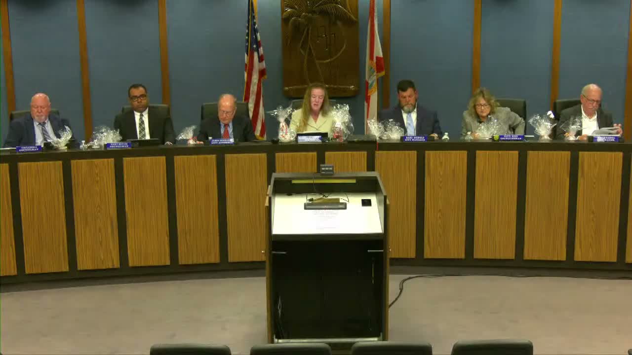 Pinellas Park council adopts land‑development change, OKs HUD CAPER and narrows CDBG priorities; council approves multiple large contracts