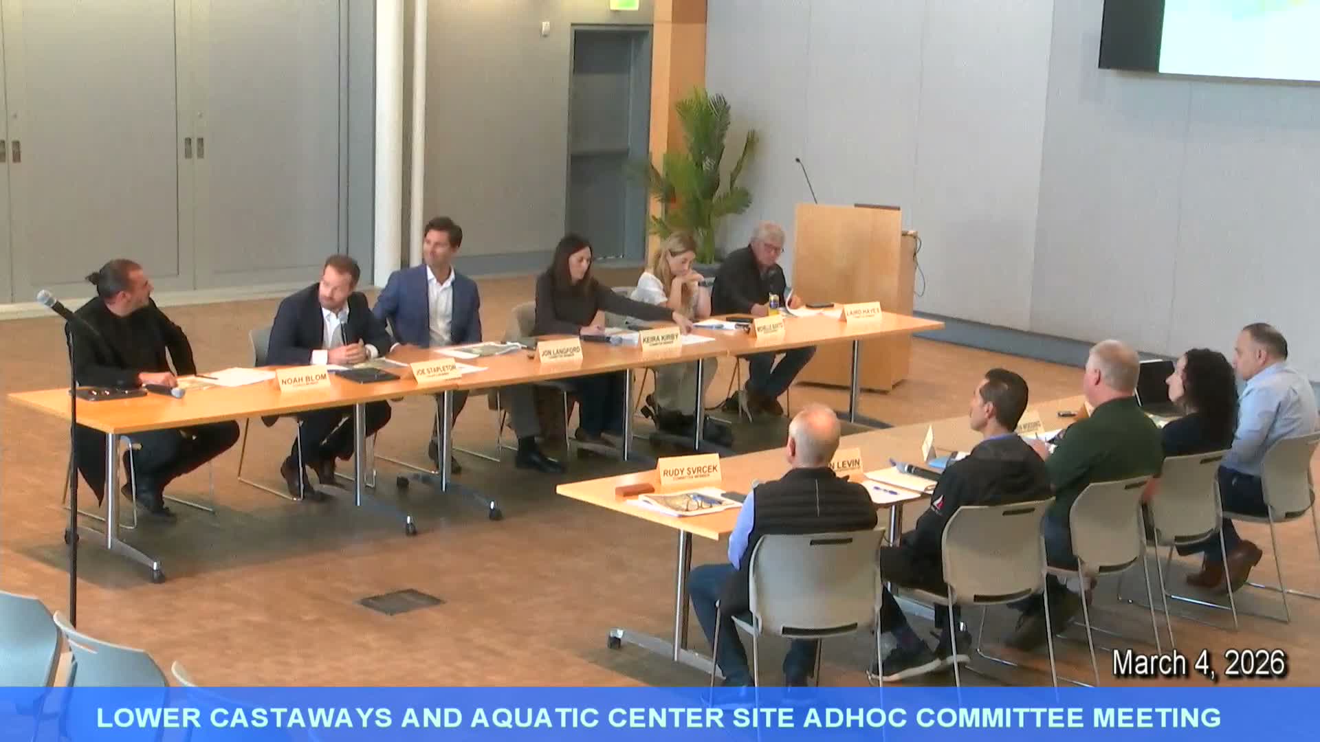 Ad hoc committee recommends phased redevelopment of Lower Castaways, urges environmental review