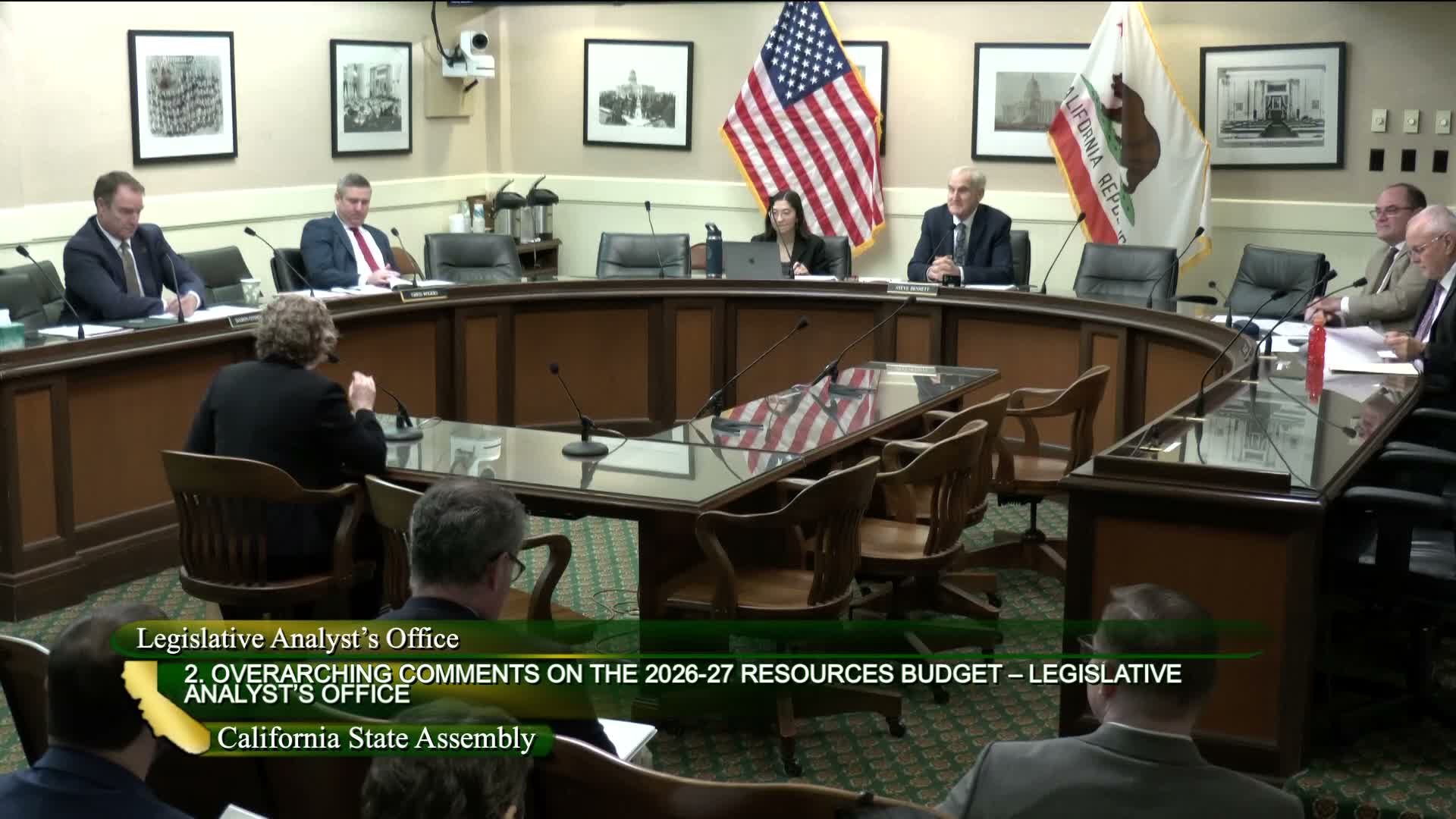 LAO warns Assembly subcommittee of multibillion‑dollar out‑year gaps and urges a strict test for new spending