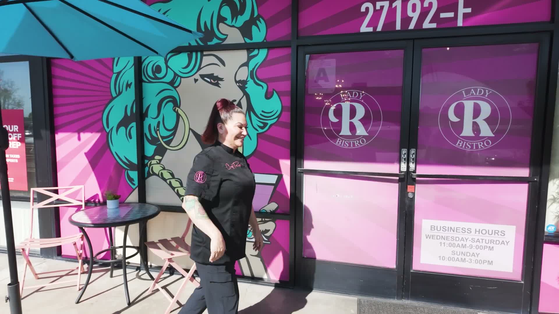 Chef Rosie O'Connor introduces Lady Art Bistro, promising brunch and live music