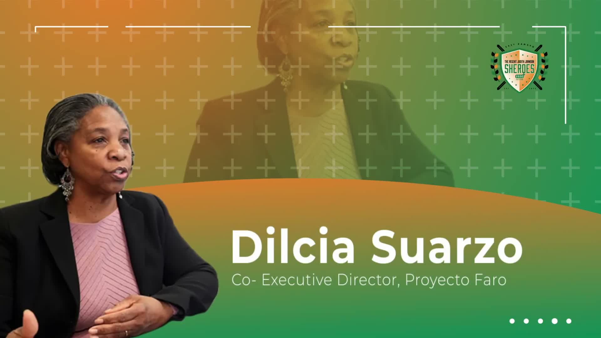 Community leader Dilcia Suarzo described her Garífuna roots and immigrant advocacy