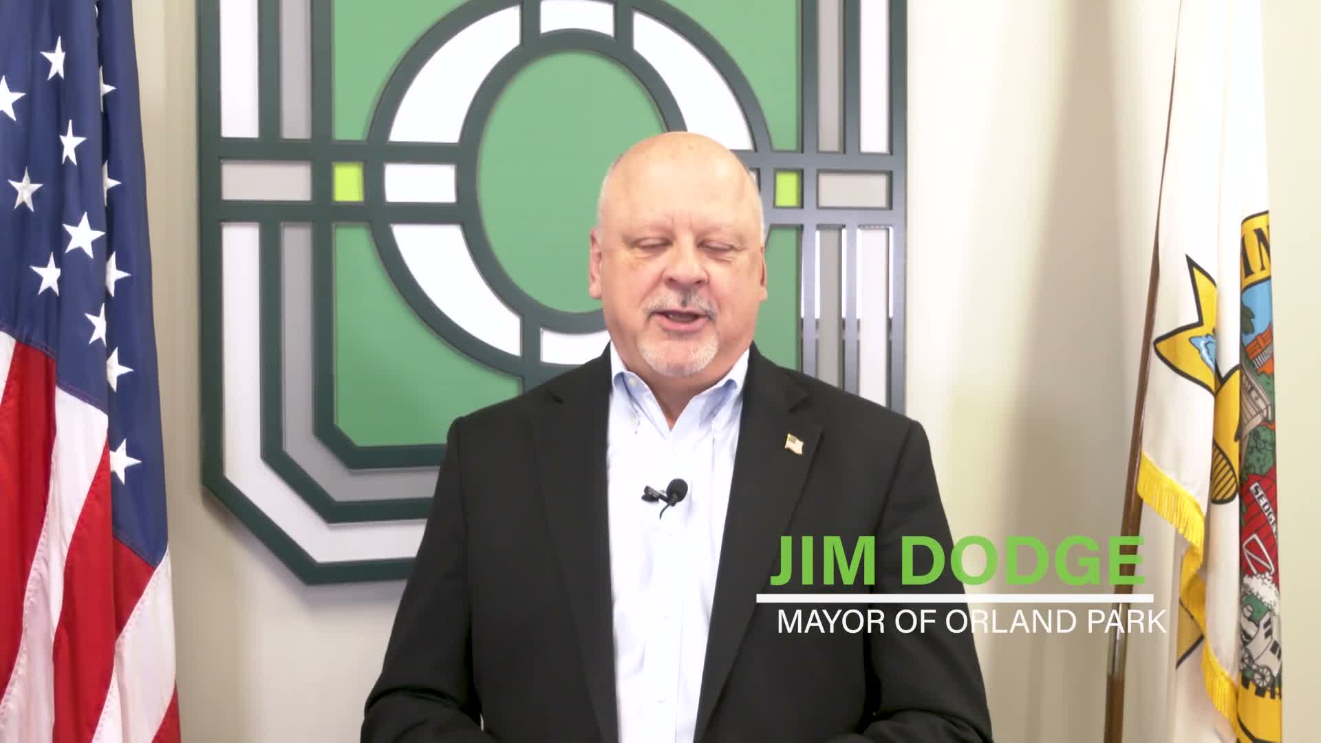 Mayor Jim Dodge highlights police awards and new officers in Orland Park briefing