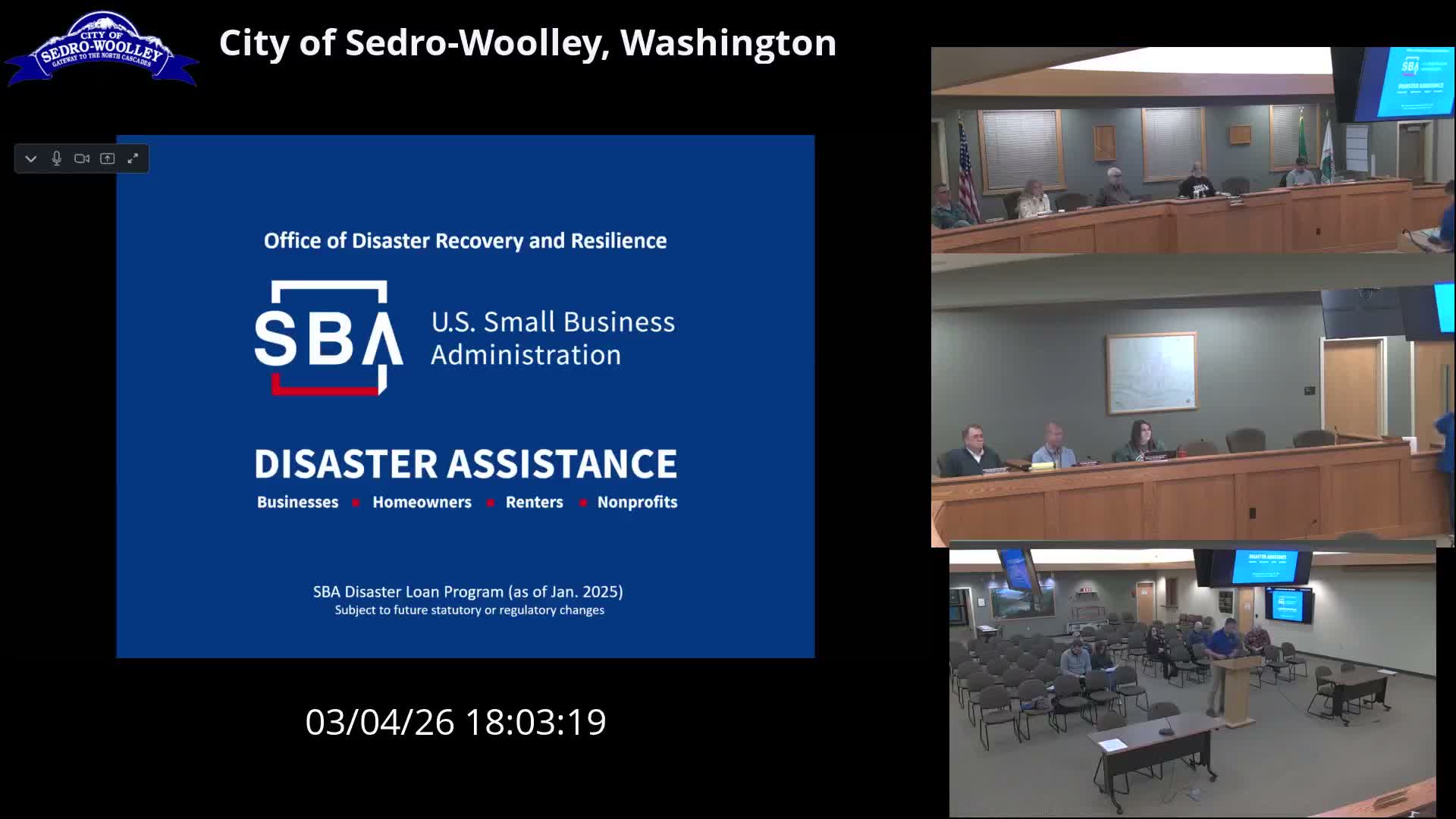 SBA outlines disaster‑loan help for Sedro‑Woolley residents after winter storms