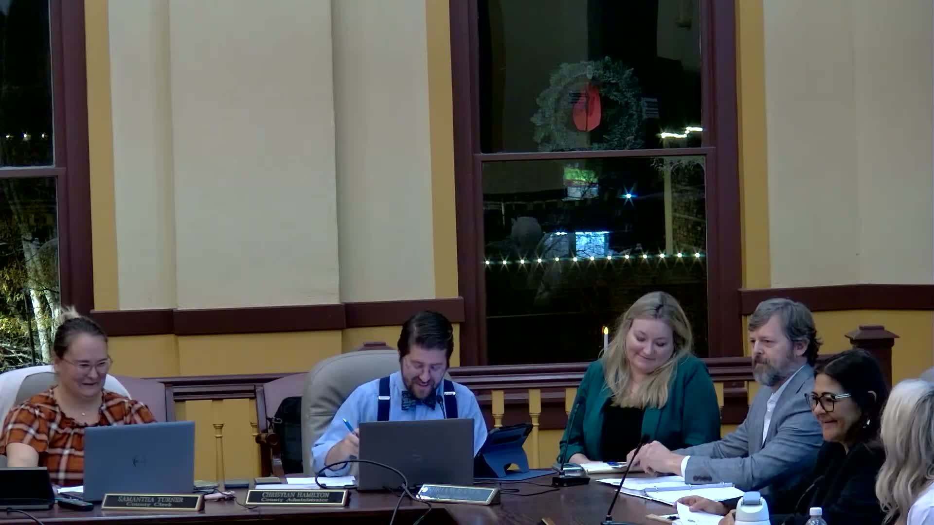 Stephens County commissioners approve lease, bridge MOA, PTSD coverage and routine payments
