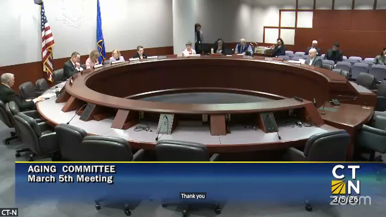 Committee advances a package of aging-related bills; several items decided by roll call