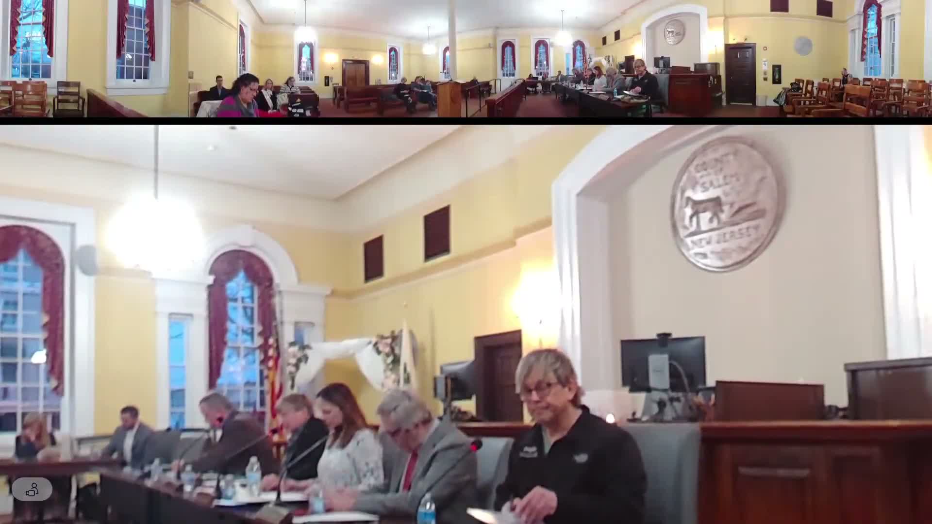 Salem County commissioners honor Mrs. New Jersey America Rachel Flagey