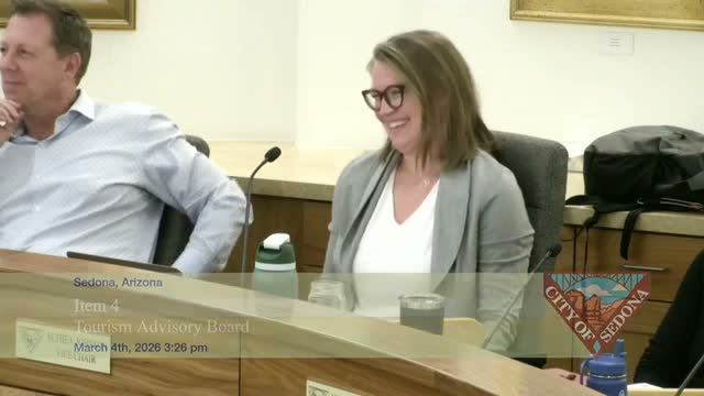 TAB hears winter campaign attribution numbers and bed‑tax split; staff reports hotels account for about 60% of collections