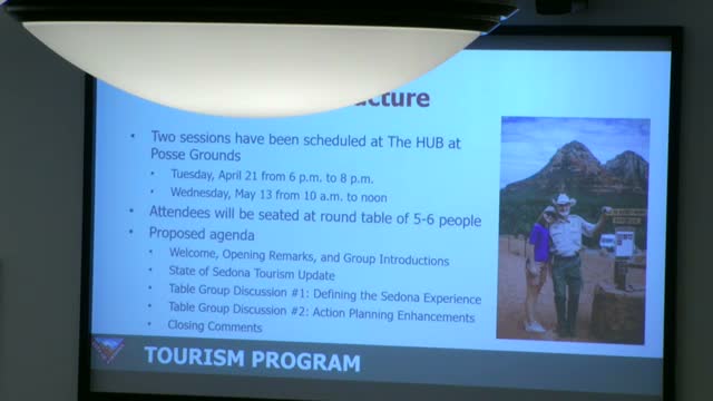 City to hold public 'input sessions' on future of tourism; staff previews digital kiosks and visitor services expansion
