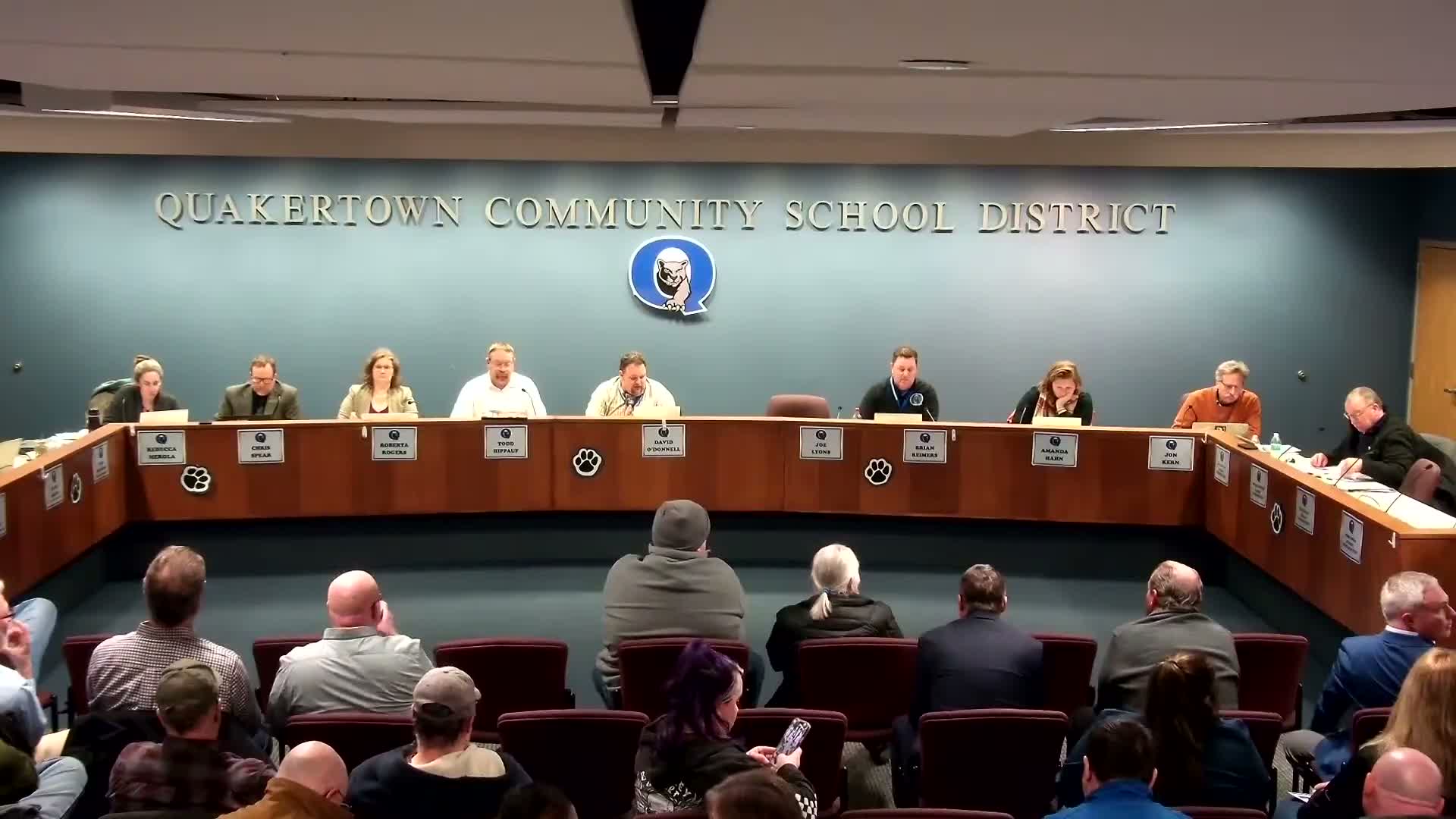 Board approves 2026–27 calendar and technology consent agenda; Service Electric contract term draws concern